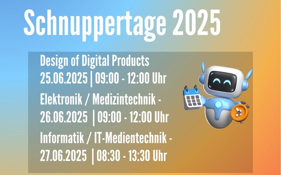 Finde heraus, was in dir steckt – bei den Schnuppertagen der HTL Leonding!