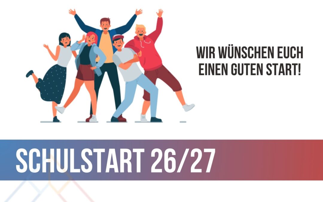 Schulbeginn am 14.09.